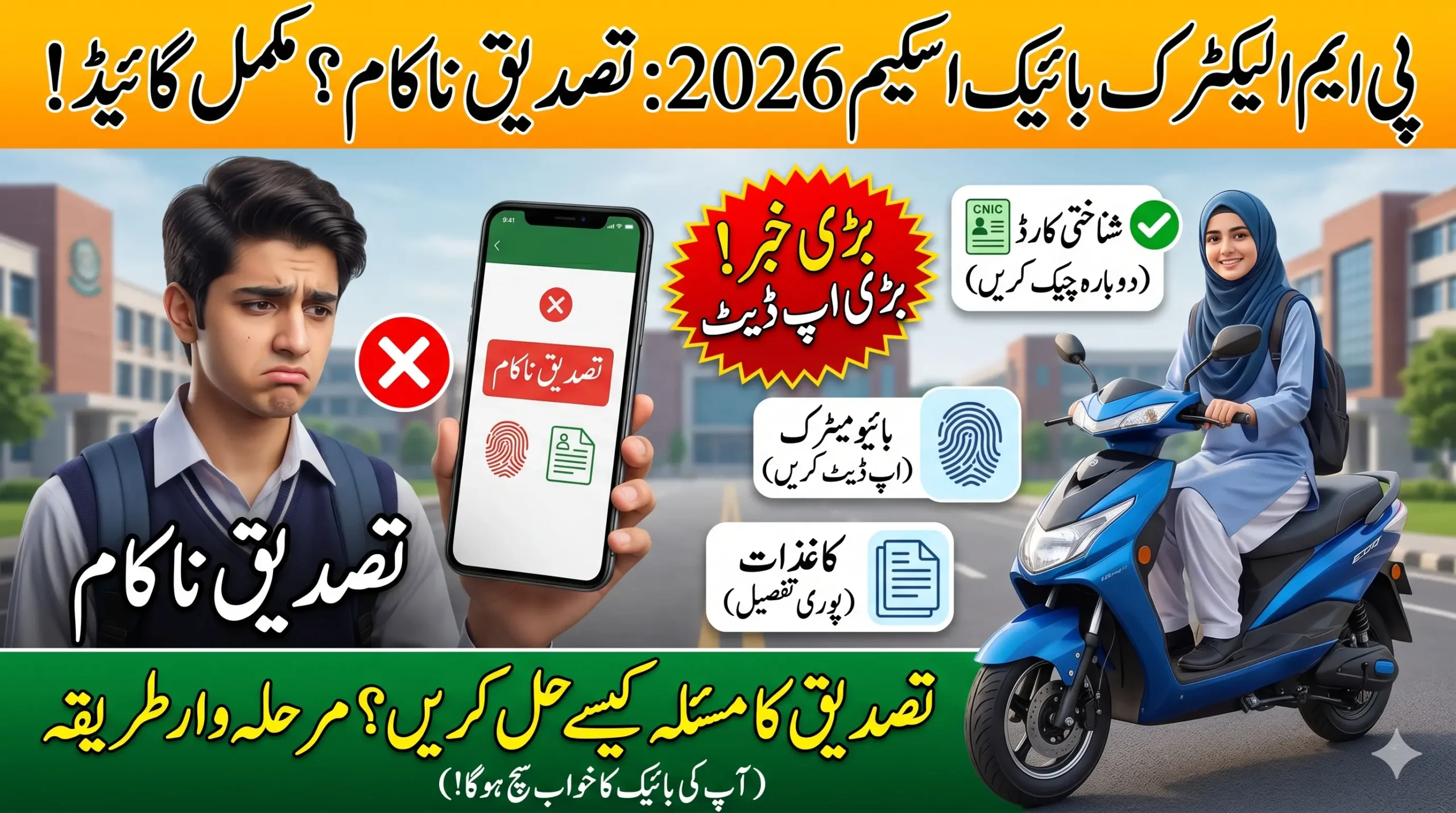 PM Electric Bike Scheme Verification Failed 2026- Know Common Reasons & How to Fix