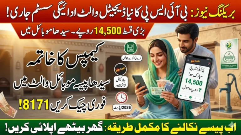 BISP Digital Wallet Payment System 2026 – New Update on New Wallet Payment Method