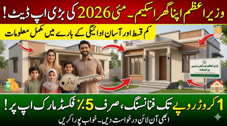 Apna Ghar Scheme Monthly Installment – May Update with New Payment Details 2026